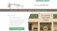 Desktop Screenshot of gallowaychiropractic.com
